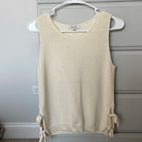 Madewell Ivory Sweater Tank - Size S - Picture 1 of 4